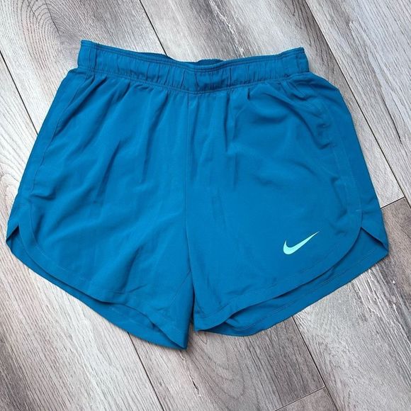 Nike Pants - Nike Dri-Fit Lined Teal Shorts